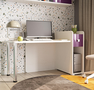 Lazurit Компьютерный стол Тиана правый